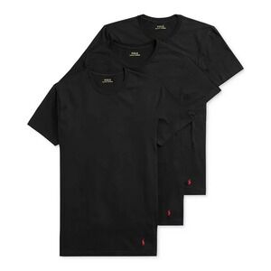 Polo Ralph Lauren Men's‎ 3 Pack Classic Undershirts Black Size Large  NEW
